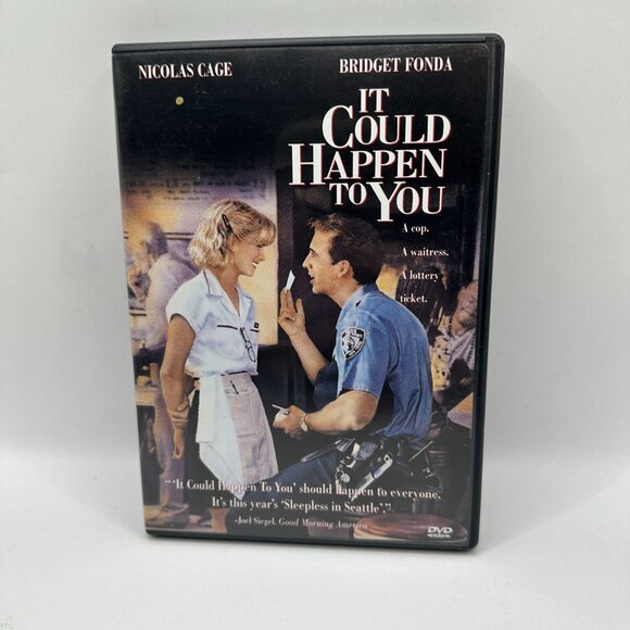 It Could Happen To You DVD Nicolas Cage Bridget Fonda TriStar Romantic Comedy - Picture 2 of 4